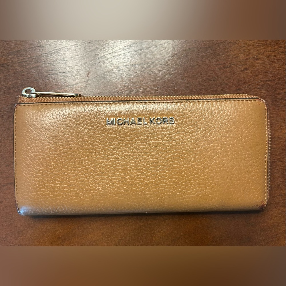 Michael Kors leather wallet